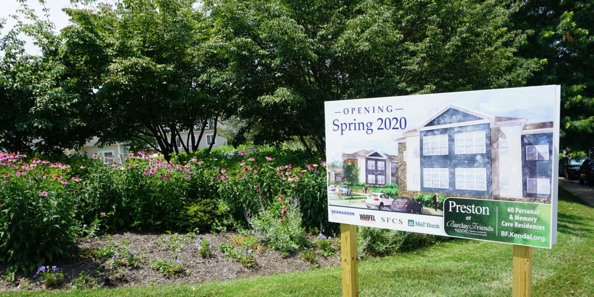 Preston opening sign
